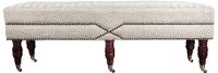 Stratford Cream Upholstered Bench