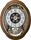 Oak Joyful Meditation Musical Wall Clock