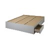 9021210 Soft Gray Queen Mates Bed with Drawers (60 Inch) - Vito -3