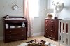 9022A2 Cherry Changing Table and 4-Drawer Chest - Fundy Tide -1