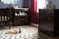9024A2 Espresso Changing Table and 4-Drawer Chest - Fundy Tide -2