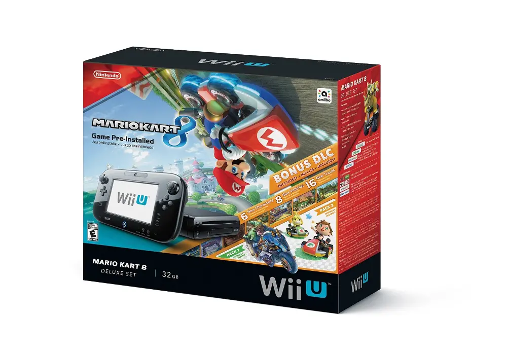 Mario Kart 8 Deluxe Set 32GB Bundle (Wii U)-1