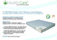 PM8STFL Premier Memory Foam Full Size Mattress-2