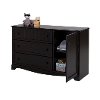 3519028 Espresso 3-Drawer Dresser with Drawers - Savannah -2