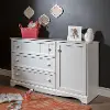 3580028 Savannah White 3-Drawer Dresser with Door - South Shore