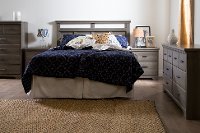 9041010 Gray Maple 6-Drawer Double Dresser - Versa -2