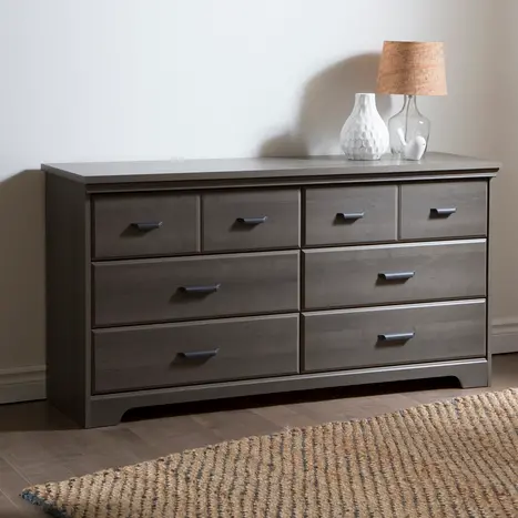 9041010 Versa Gray Maple 6-Drawer Double Dresser-1