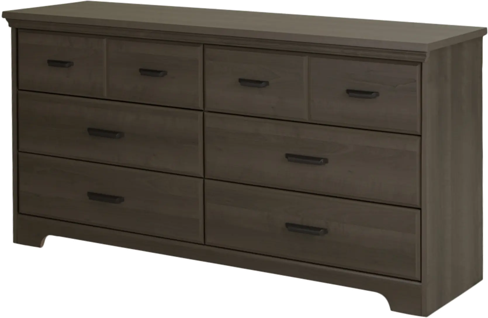 9041010 Versa Gray Maple 6-Drawer Double Dresser-3