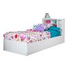 9007D1 White Twin Mates Bed with 3 Drawers (39 Inch) - Fusion -4