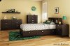 9000035 Chocolate 5-Drawer Chest - Karma -3
