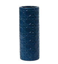 Small Blue Ceramic Vase