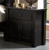 Clearance Trestlewood Black Nightstand
