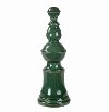 19 Inch Green Ceramic Finial