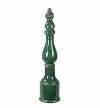 Clearance 23 Inch Green Ceramic Finial