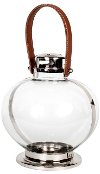 Clearance 14 Inch Nickel Finish Aluminum Lantern