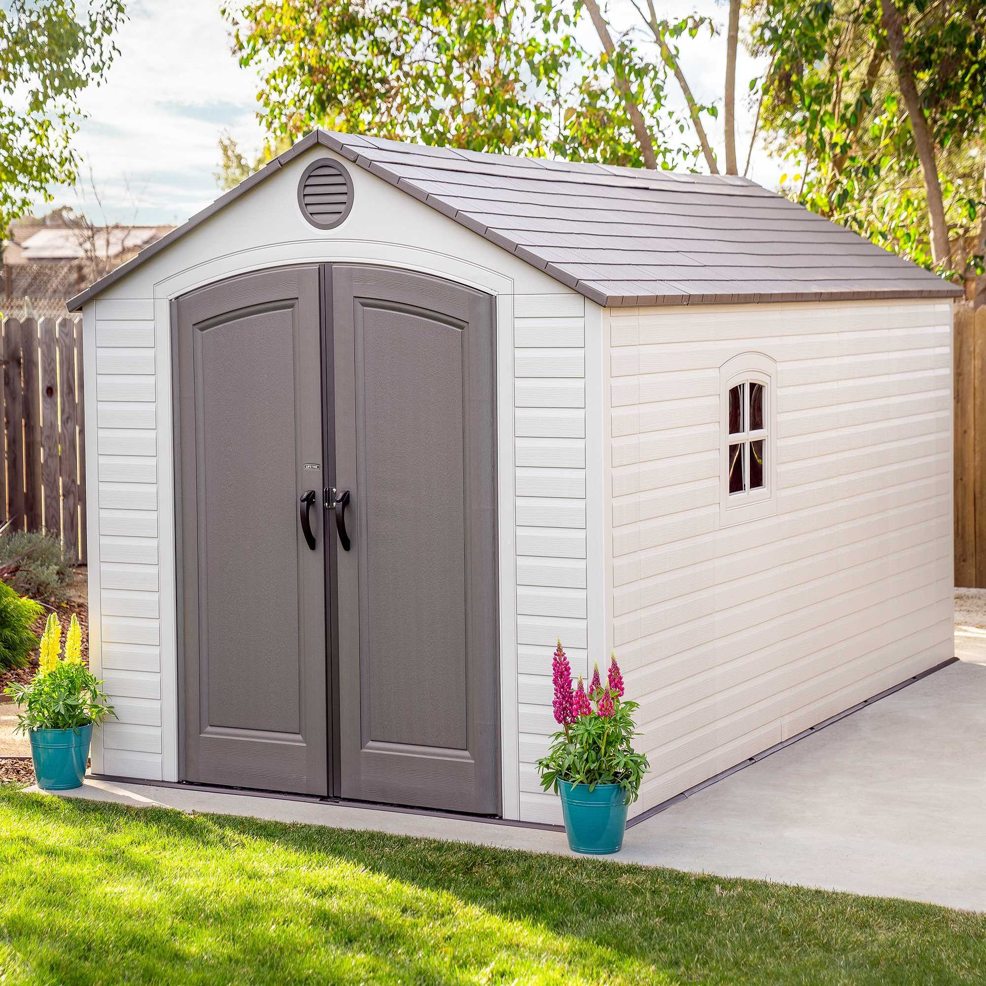 60075 Lifetime 8' x 15' Storage Shed-1