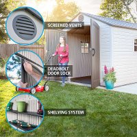 60075 Lifetime 8' x 15' Storage Shed-3