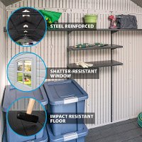 60075 Lifetime 8' x 15' Storage Shed-4