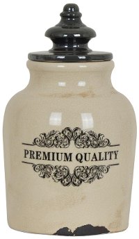 10 Inch Cream Premium Quality Canister