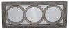 Distressed Brown Wood Framed Mirror