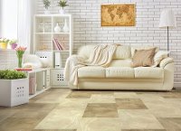 Waterproof Luxury Vinyl Tile US Floors Coretec Plus 18 Inch Multi-Tone Tile