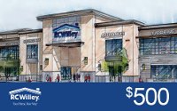 RCWGIFT-500 RC Willey eGift Card - $500