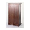 Walnut Twin Door CD-DVD Multi-Media Storage Cabinet
