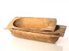 Assorted Wooden Dough Bowl