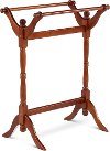 Traditional Heirloom Cherry Blanket Rack
