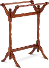 Traditional Heirloom Cherry Blanket Rack