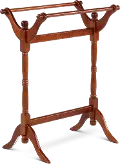 Traditional Heirloom Cherry Blanket Rack