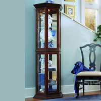 Nut Brown Hex Curio-2