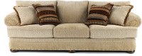 Casual Traditional Tan Sofa - Adair