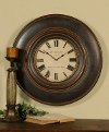 Adonis Black and Brown Wall Clock-2