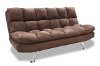 70 Mocha Microfiber Sofa Bed
