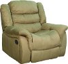 KENT-12RECLGREEN Kent 43 Green Microfiber Rocker Recliner