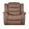 KENT-12RECLTAUPE Kent 43 Taupe Microfiber Rocker Recliner