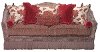 45-A75S-0ANGELNASO 92 Brown Upholstered Sofa