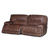 86 Dark Brown Leather-Match Power Reclining Sofa