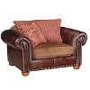 61 Two-Tone Chocolate Upholstered Chair
