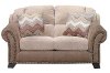 70 Buckskin Latte Upholstered Loveseat