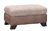 34 Buckskin Latte Upholstered Ottoman