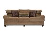 97 Raisin Brown Upholstered Sofa
