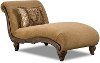 35 Bronze Upholstered Chaise