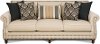 93 Oatmeal Upholstered Sofa