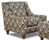 33 Noir Patterned Upholstered Accent Chair