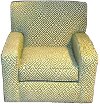 33.5 Avocado Upholstered Accent Chair