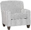 33.5 Graphite Pattern Accent Chair