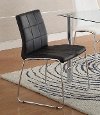 Crystal Black Side Chair
