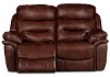 1285-60121-70LV Westport 66 Brown Leather-Match Reclining Loveseat